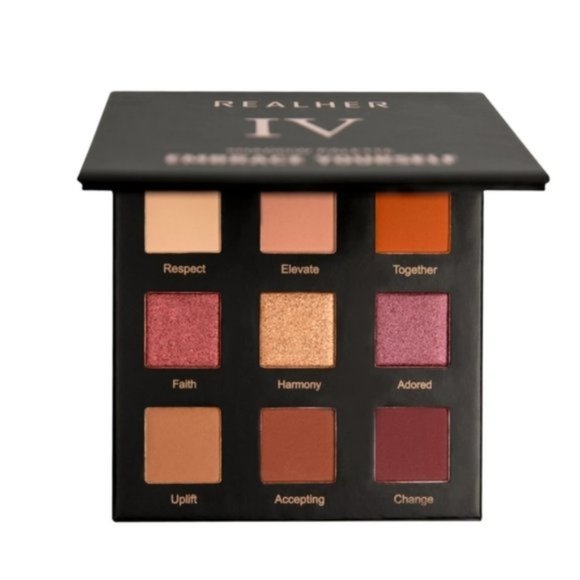 REALHER Embrace Yourself EYESHADOW PALETTE IV- NIB - Picture 1 of 2